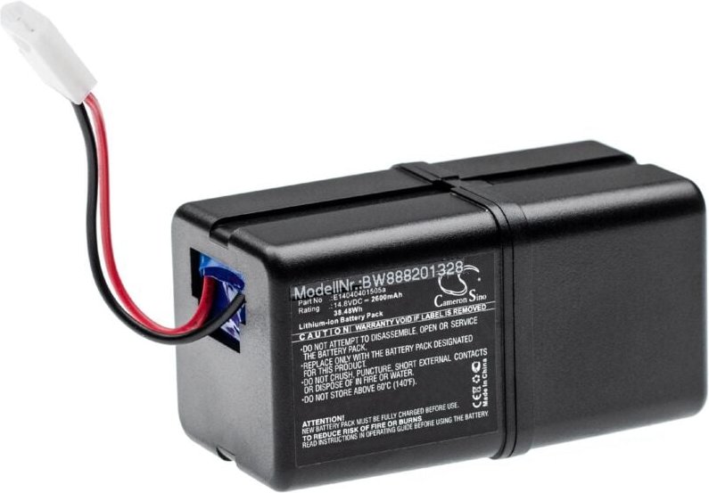 Akku Ersatz für bObsweep E14040401505a für Staubsauger (2600 mAh, 14,8 v, Li-Ion) - Vhbw
