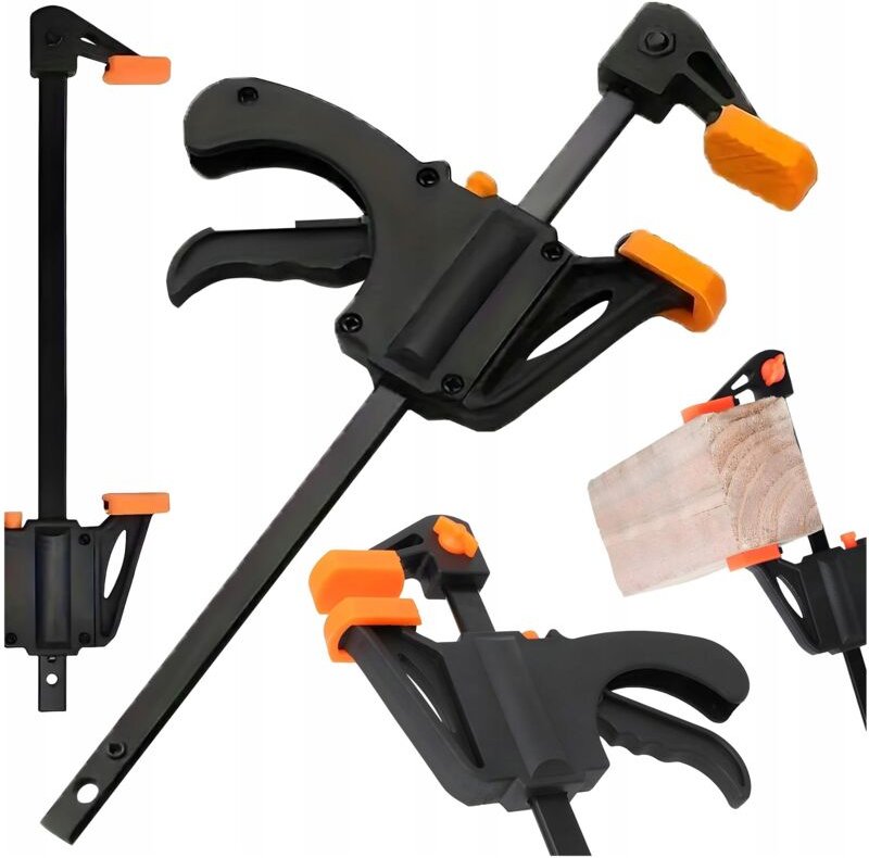 QUICK-CLAMP KLEMME ZIMMEREI 300mm WERKSTATT UNIVERSAL