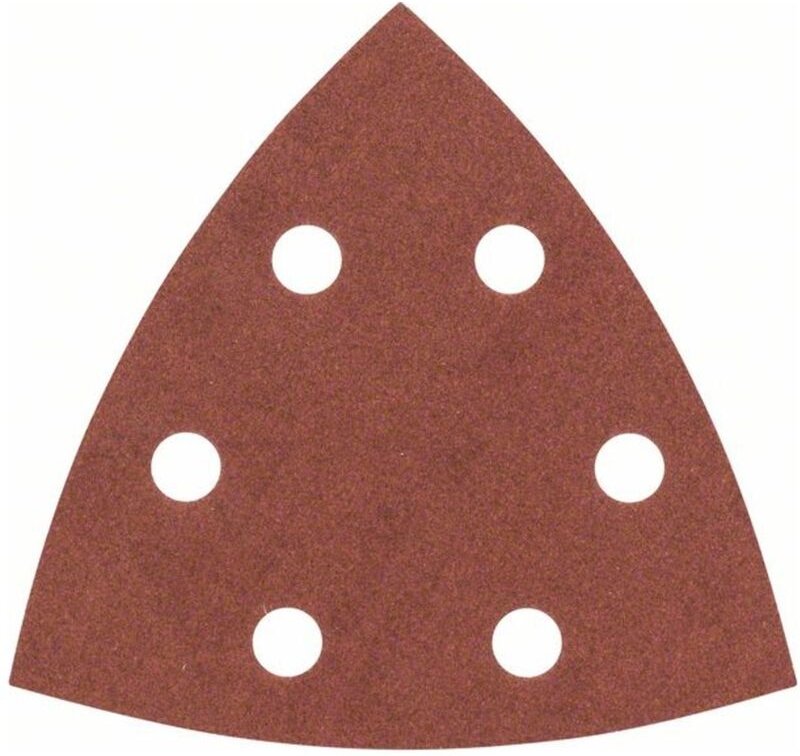 Klettschleifscheibe 93 x 93 mm, p 240, 6 Löcher - Bosch