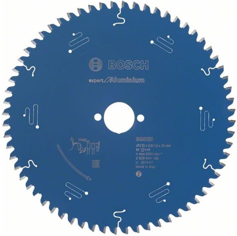 Thumbnail - Kreissägeblatt hw Expert 230x30x2,8 T64 Alu - Bosch