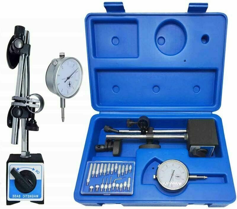 Magnetfuß Vergleichsfuß mit Magnetfuß, Messbereich 10/0,01 mm, 1 Satz