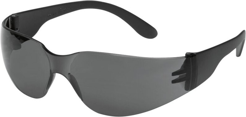 Champ Tector Schutzbrille en 166, Scheibe Smoke