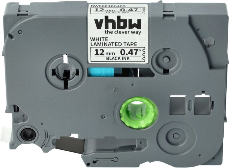 Vhbw - Schriftband-Kassette kompatibel mit Brother pt D200DA, D200DR, D200G, D200KT, D200MA, D200SA Etiketten-Drucker 8m...
