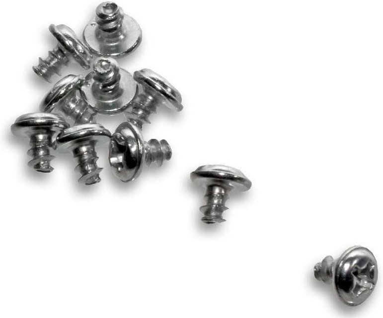 10x Schrauben kompatibel mit iRobot Roomba 866, 886, 900, 980 Saugroboter - Seitenbürsten Schrauben-Set - Vhbw