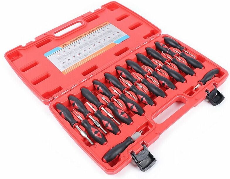 Osuper - 23 Stück Steckverbinder Auto-Reparatur-Stecker-Entriegelungswerkzeug Auto-Kabelbaum