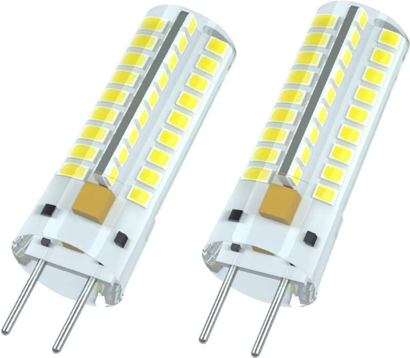 Tinor - LED-Glühbirne, G6,35-Sockel, ac 12 v, 7 w, ersetzt 50 w Halogenlampe, Kaltweiß 6000 k, 360° Abstrahlwinkel für