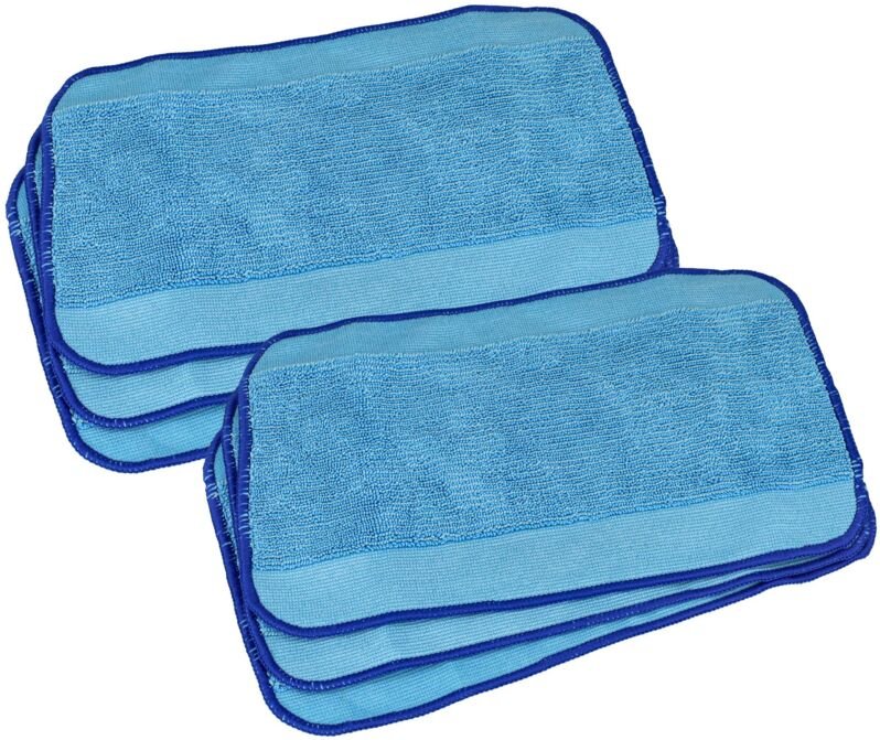 vhbw 6x Wischtuch kompatibel mit iRobot Mint 4200, 4205 Wischroboter, Putzroboter - Nasswischtuch