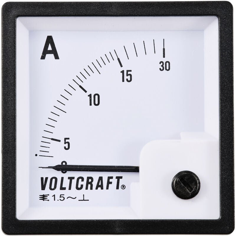 Voltcraft - AM-72X72/15A AM-72X72/15A Analog-Einbaumessgerät AM-72X72/15A 15 a Dreheisen