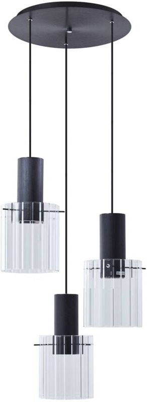 Lucande - Pendelleuchte 'EIrian' aus Metall für Wohnzimmer & Esszimmer von