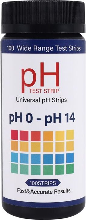 Tlily - Boden Ph Test Streifen 100 Tester 0-14 Test, Streifen, Pflanzen für Boden,