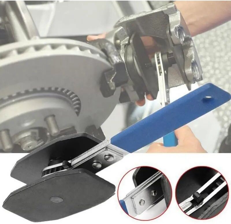 Ratschen-Bremskolben-Bremssattel-Spreizwerkzeug Edelstahlpresse Doppeltrenner Bremsbelag-Bremsscheiben-Reparaturset Quad