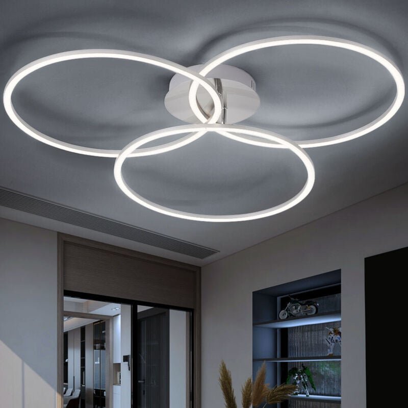 Leuchten Direkt - Wohnzimmerlampe Deckenleuchte led Deckenlampe Simply Dim Wohnzimmerlampe modern, Memoryfunktion dimmba...