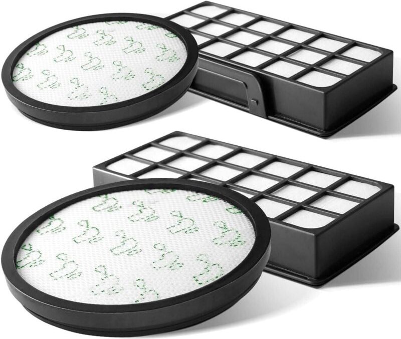 2 Stück Filter für Rowenta X-Trem Power Cyclonic Staubsauger, Ersatzfilter Zubehör Kompatibel mit RO69xx Modell