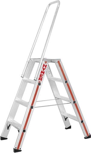 Thumbnail - Matisère - Stehleiter 2x3 Stufen - Maximale Arbeitshöhe 2.22m - 807406