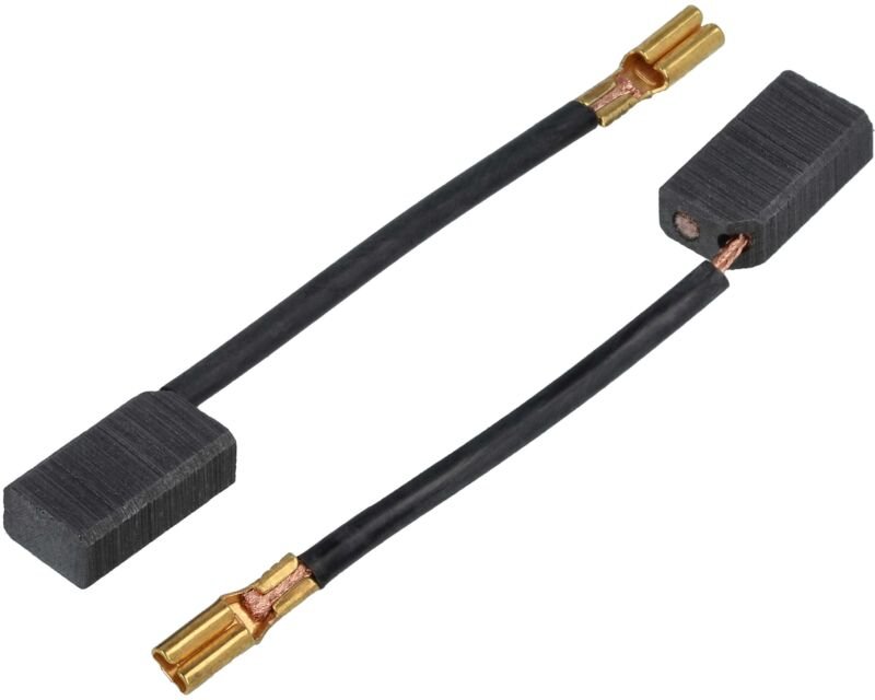 Vhbw - 2x Kohlebürste 5 x 8 x 14 mm kompatibel mit Fein FSC2.0X, FSC2.0, FSC1.6X, FSC1.6, kbm 32 Schlagbohrer, Bohrmasch...