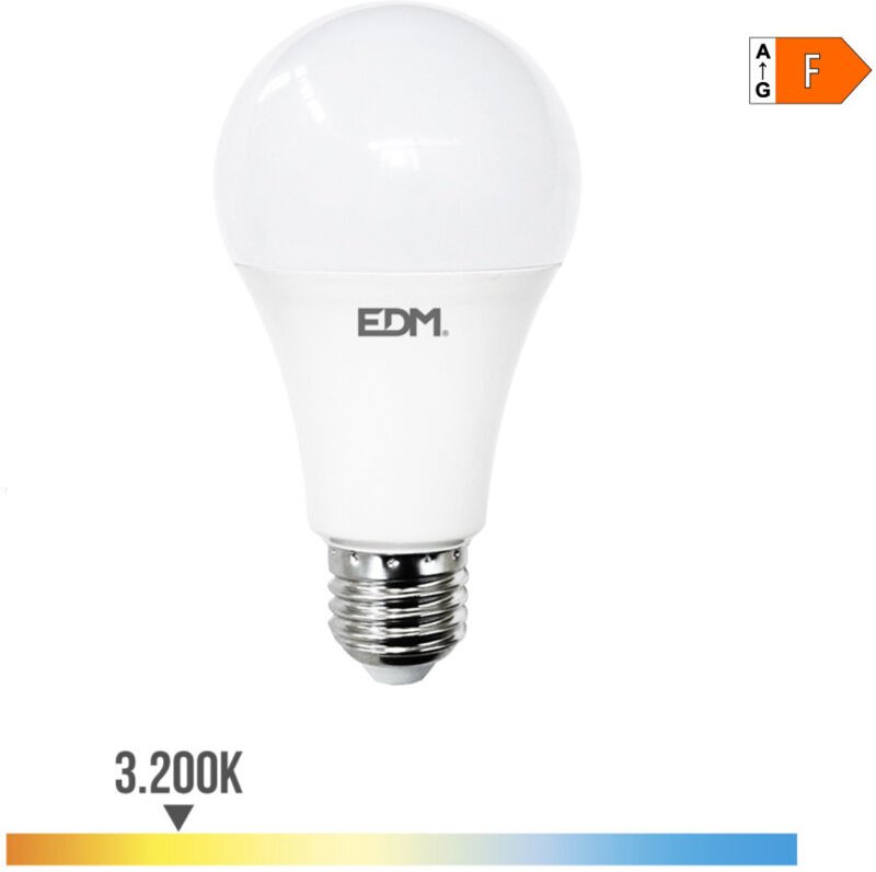 EDM - Standard LED-Glühbirne E27 24 w 2600 lm 3000 k warmes Licht Ø7 x 13,6 cm
