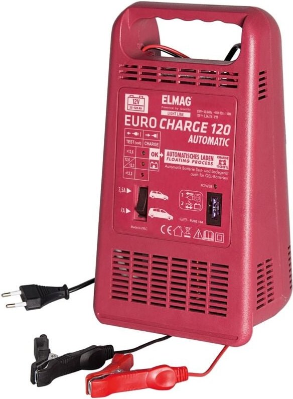 Batterieladegerät eurocharge 120 Automatic