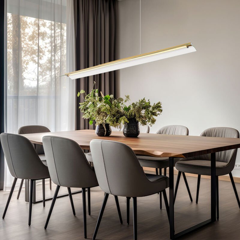 Pendelleuchte Hängeleuchte Hängelampe Küchenleuchte Höhe verstellbar led l 100cm