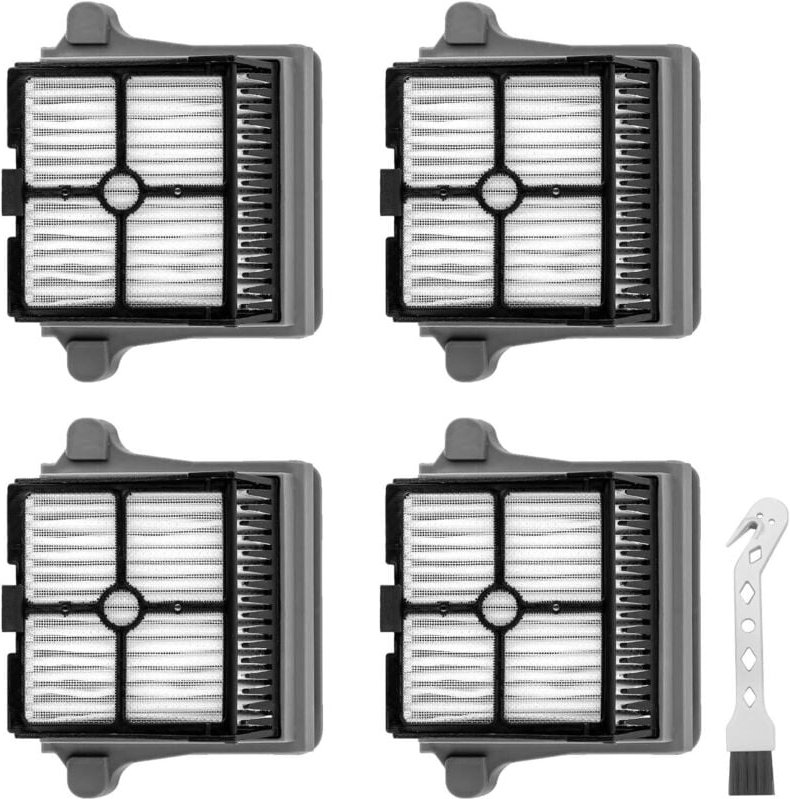 4er-Pack HEPA-Filter für Staubsaugerzubehör von Tineco Floor One S7 Pro/Floor One S6 / Floor One S7 Combo
