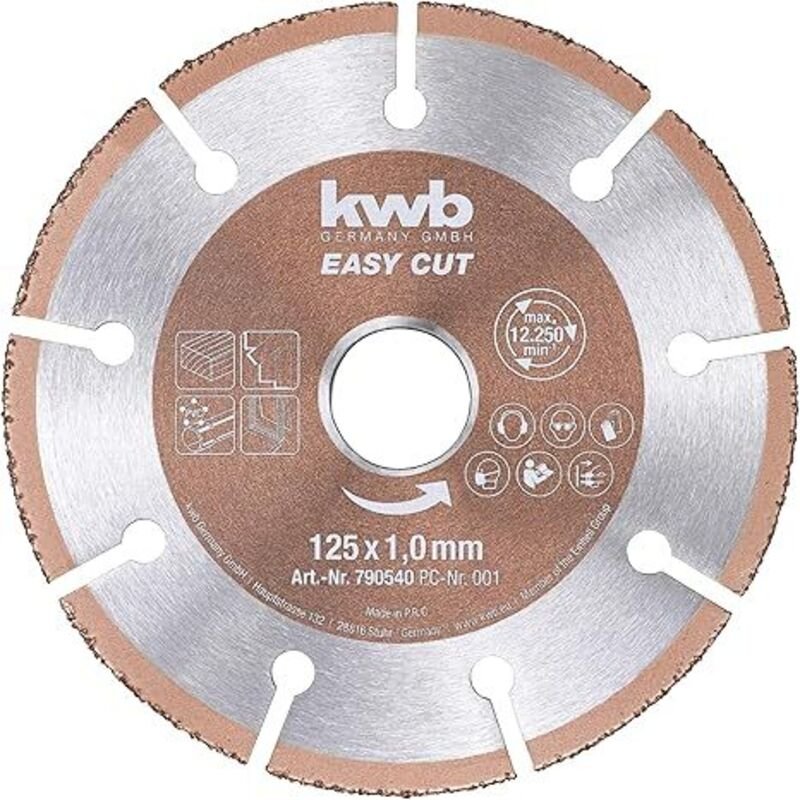 Easy-Cut Universal Carbid Disc Ø125 mm x 1 mm KWB