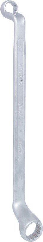 Doppel-Ringschlüssel, gekröpft, 13x17mm