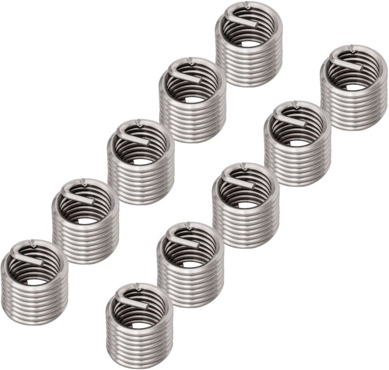 Gewindeeinsatz Edelstahl M10 x 1,5 1,5d 10 Stk - Stier