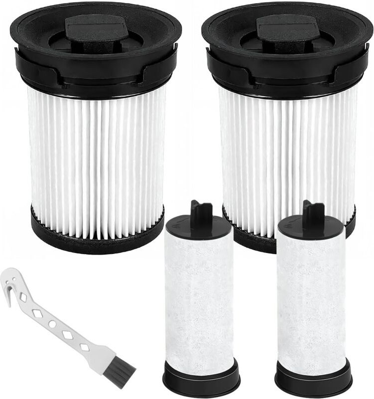 2er-Pack Filter für kabellosen Stabstaubsauger der Miele Triflex HX1-Serie, Zubehör, Ersatzteilnummer 9178017731