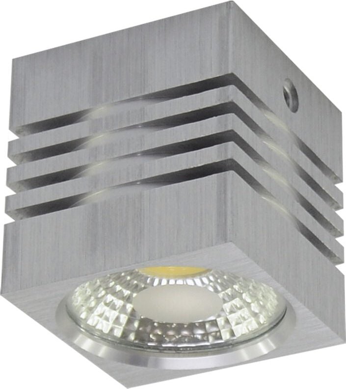 GUSTI LED 3W 4000K Vierkantrohr-Aufbau-Deckenleuchte