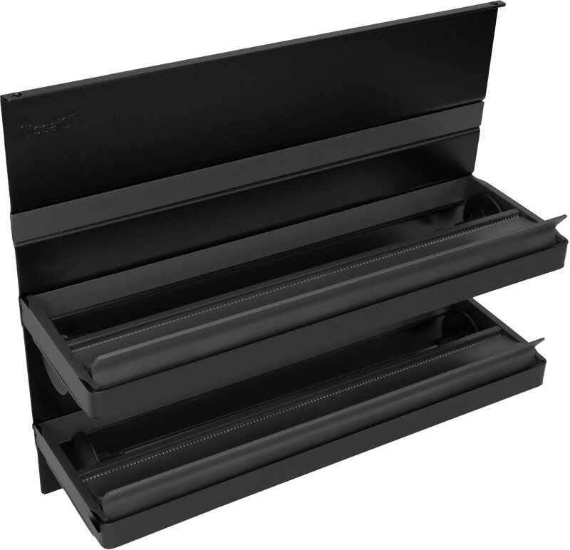 Kesseböhmer linero MosaiQ rollinero Folienabroller schwarz (350 x 110 x 300 mm) von sotech