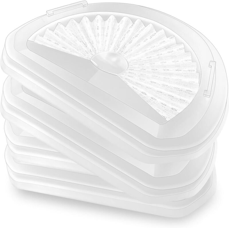 Lglr 4er-Pack Ersatz-Staubsaugerfilter für Black + Decker Dustbuster VLPF10, manuelle Staubsaugermodelle HLVA320J00 und ...
