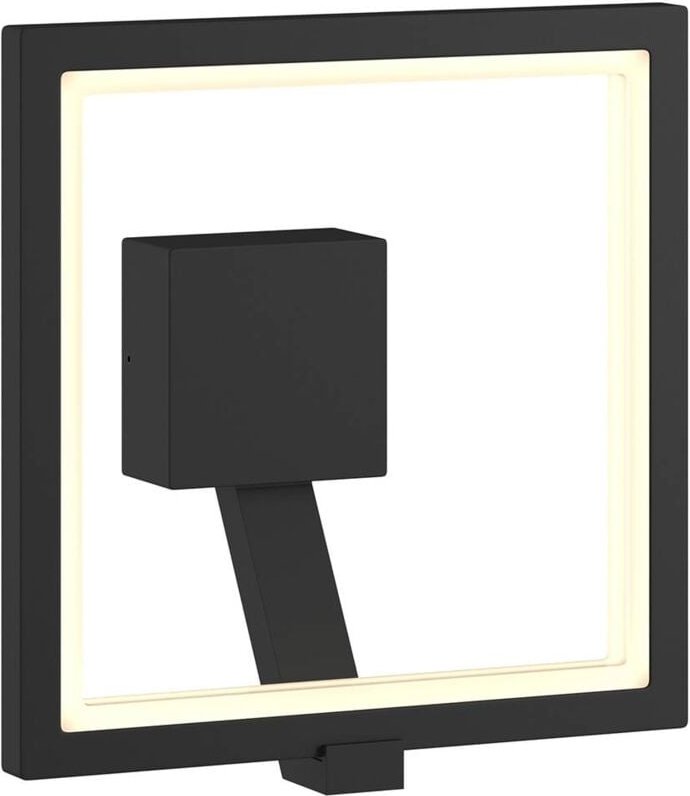LED Wandleuchte außen "Square" aus Aluminium von Lucande