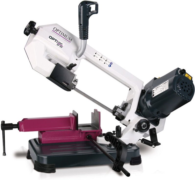 Optimum - Gehrungsbandsäge OPTIsaw sp 13V mit BI-Metall-Sägeband, Materialanschlag