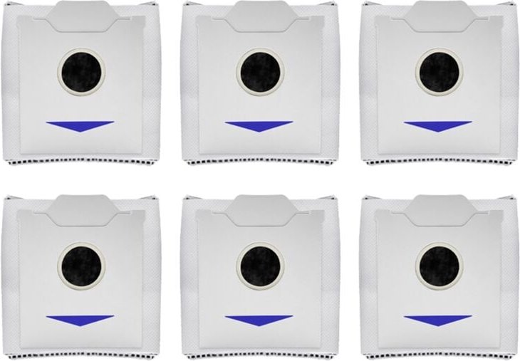 Für Debot N30 Omni / Pro Roboter-staubsauger Zubehör Wichtigsten Seite Pinsel Hepa-Filter Lappen Staub Tasche Teile 6PCS