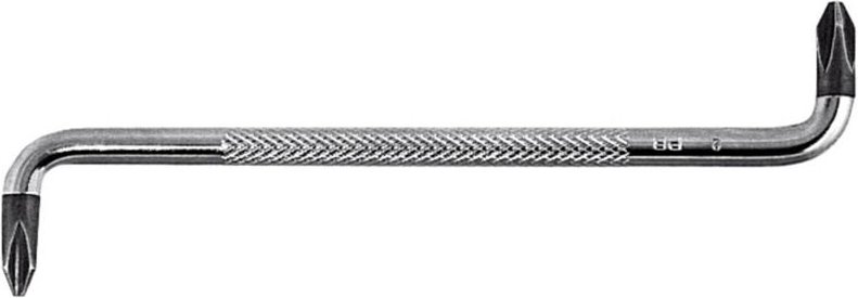 Pb Swiss Tools - Winkelschraubendreher, für Phillips, Kreuzschlitzgröße 1