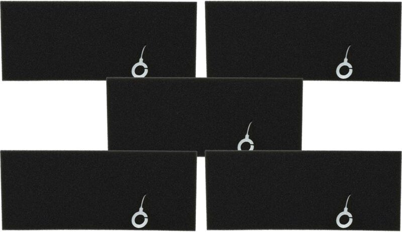 Thumbnail - 5x Staubsaugerfilter kompatibel mit Siemens VS05G251003 VS05G2510, VZ060SB, VS05G251003 VS05G251003 Staubsauger - Schaum...