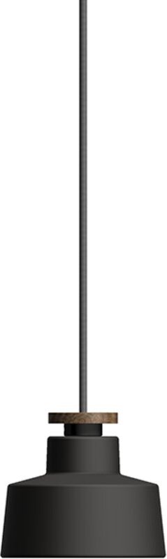 Street Dome Pendel-Deckenleuchte flach schwarz 1x GU10