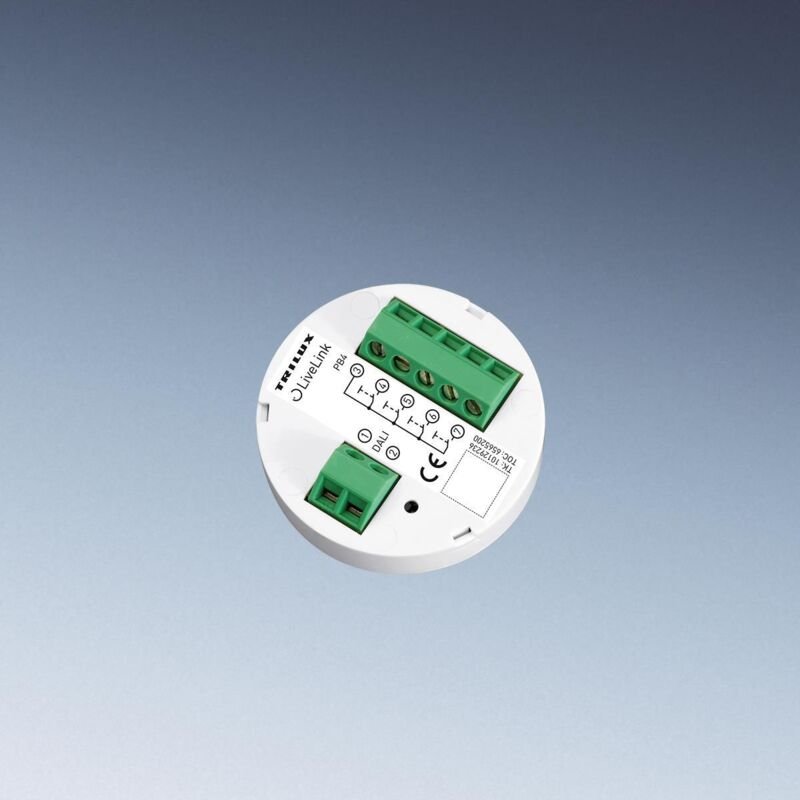 Trilux DALI-Tasterkoppler für 4 Install.Taster LiveLink DALI PB4