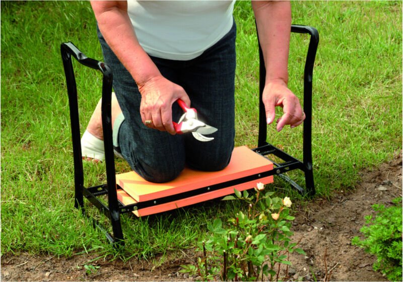 Floraworld Knie-und Sitzbank 60 x 28 x 47 cm classic