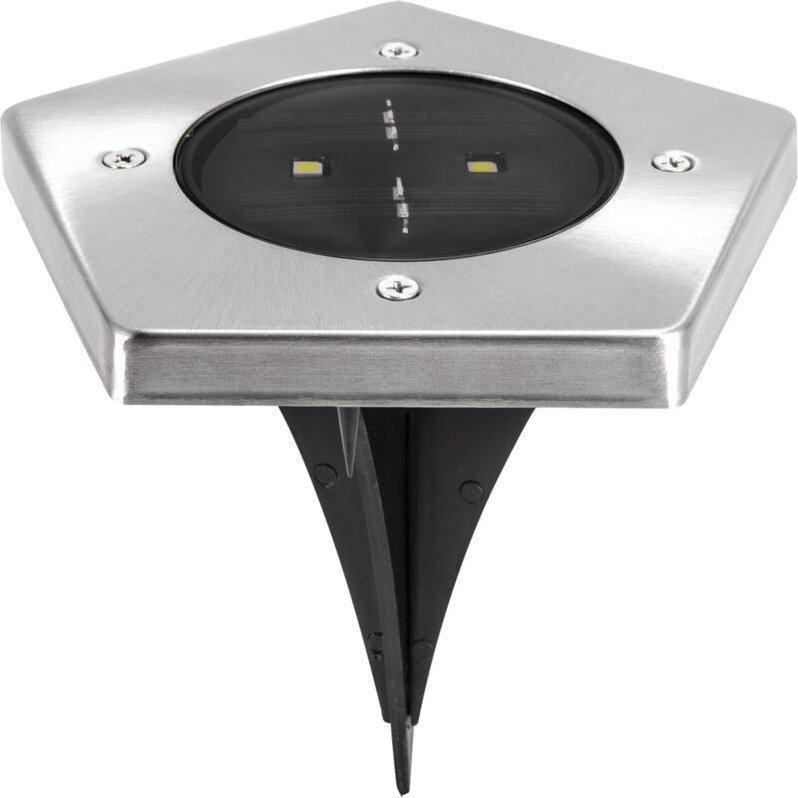 Solar Gartenleuchte GARET V 0,5W 5700K Chrom