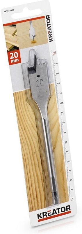 Flachholzbohrer Länge 152 mm Durchmesser 20 mm