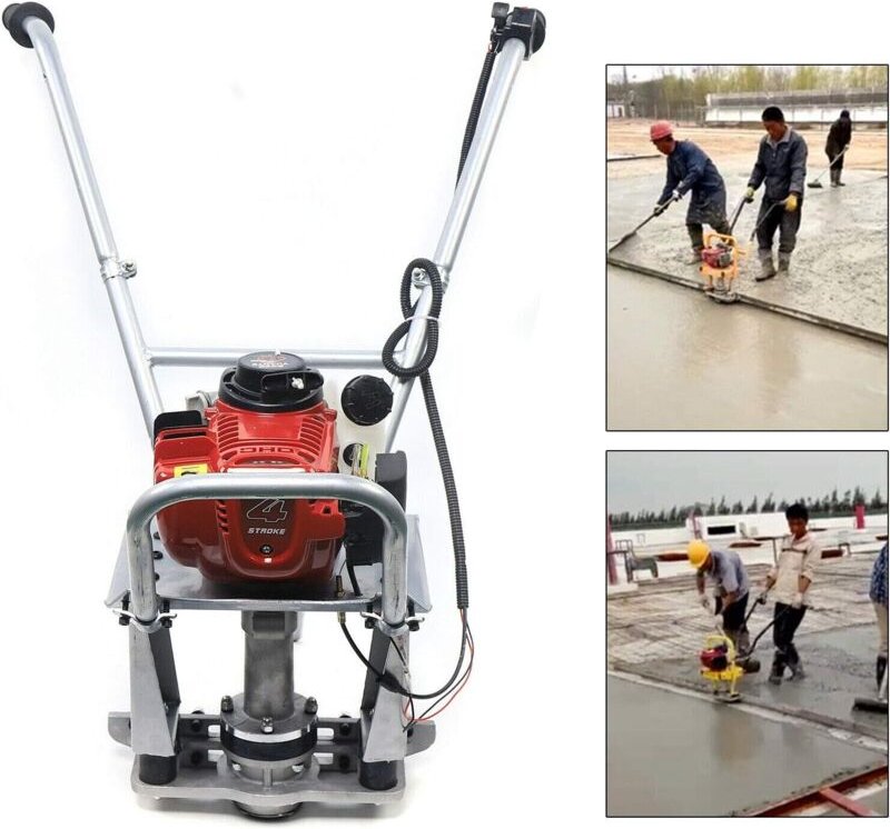 Betonschüttelmesser, Benzinbetonkompressor für Schlammbetonbelagen, Brückenbelagen, Ebenensuche, 4-Takt 35,8 cc, 900 W