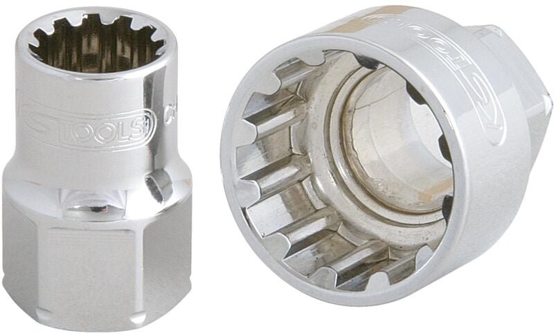 19mm TRIPLEplus Durchgangs-Stecknuss, 21mm