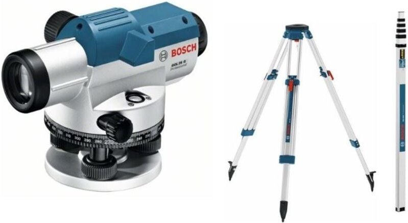 Bosch Nivelliergerät gol 26G + BT160 + GR500