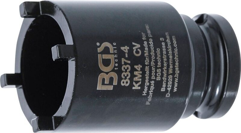 Nutmutternschlüssel Zapfen außen liegend KM4