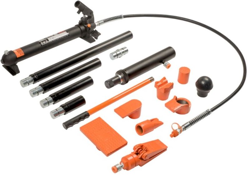 Bahco - Tragbarer Hydraulik-Satz zur Ausrichtung von Kolben, 4 t