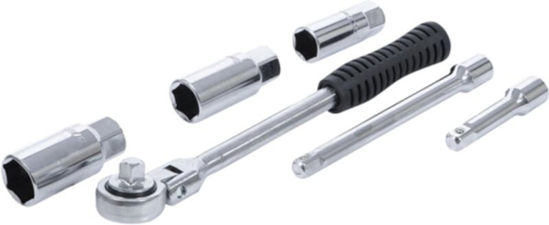 Thumbnail - Bgs Technic - bgs - Zündkerzen-Werkzeug-Satz Antrieb 10 mm (3/8) 6-tlg. - 137