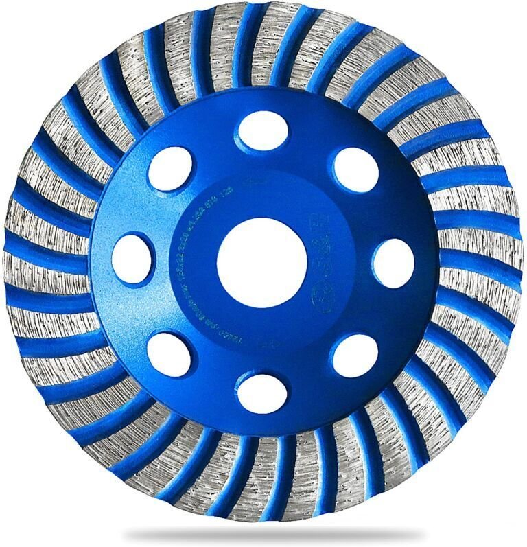 125-mm-Diamantschleifscheibe für Beton, 125-mm-Diamantschleifscheibe zum Bearbeiten von Zement, Marmor, Granit, Stein, Z...