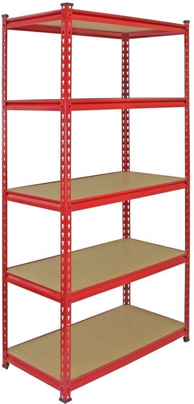 Z-Rax Garagenregal Werkstattregal Kelleregal Lagerregal Regal Industrie 90cm b x 45cm t x 183cm h