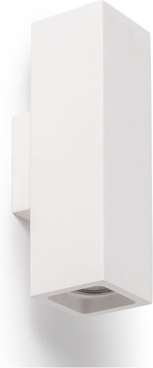 Wandleuchte Gips Doppelseitige Beleuchtung Amatista Weiß