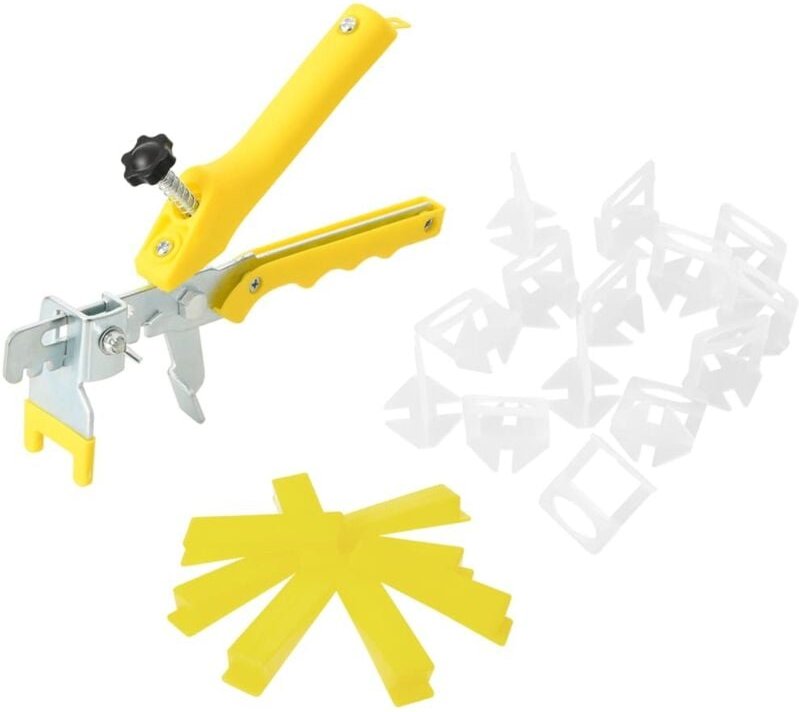 Fliesen-Nivelliersystem 500 Keile 2500 Clips 1,5 mm Vidaxl